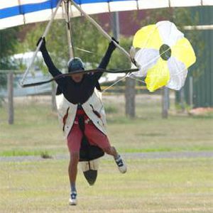 Drag chute delta