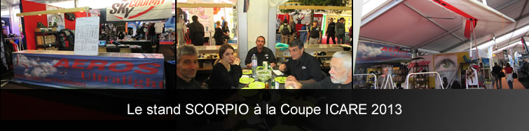 Prsence de notre superbe stand  la Coupe Icare 2013  St Hilaire